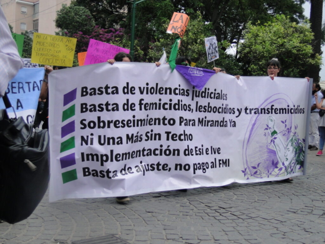 Basta de violencia de género