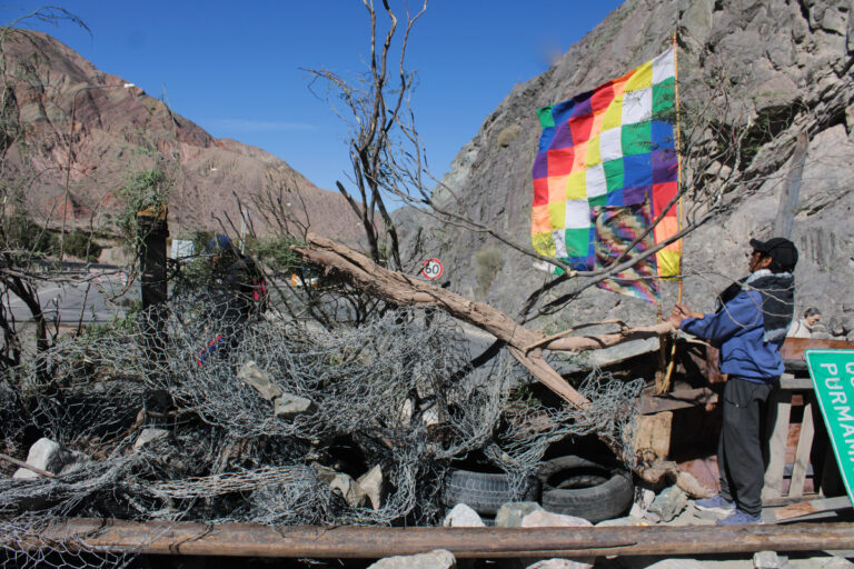 Comunidades indígenas se manifiestan en Jujuy