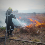 Hay alerta por vientos e incendios forestales